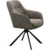 avola-lnestol-i-grafit-polyester-med-drejefod-i-sort-fra-unique-furnit-5 Avola Lænestol i Grafit Polyester med Drejefod i Sort fra Unique Furniture | B59xD65xH89 cm - Billede 5