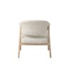 elk-lounge-lnestol-i-sand-polyester-ben-i-hvidpigmenteret-egetr-fra-un-3 Elk Lounge Lænestol i Sand Polyester & Ben i Hvidpigmenteret Egetræ fra Unique Furniture | D71xB68.5xH76 cm - Billede 3