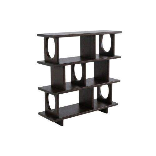 Flow Reol i Espresso Olie Egetræ fra Unique Furniture | B110xD38xH113 cm - Billede 1