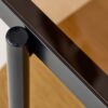 Hassel Sofabord i Tawny Egetræ & Glas & Stel i Sort Metal fra Unique Furniture | B120xD60xH45 cm - Billede 7
