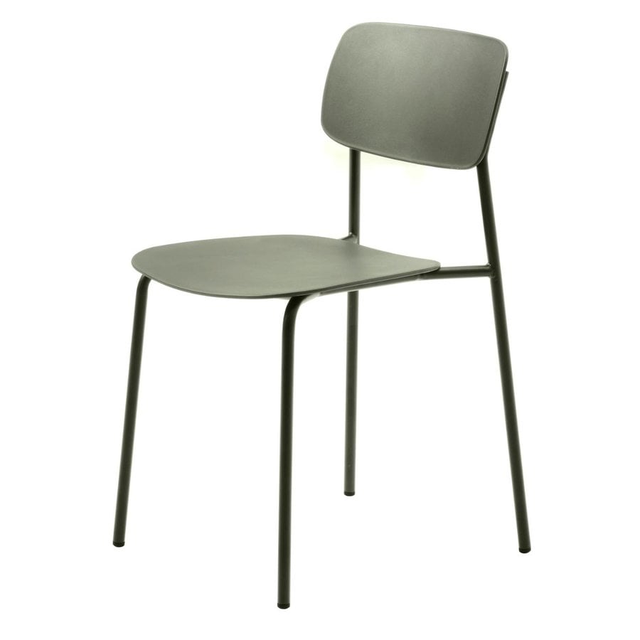Kirkland Spisebordsstol i Olivengrøn Polypropylen fra Unique Furniture | B43,5xD51xH79 cm - Billede 2