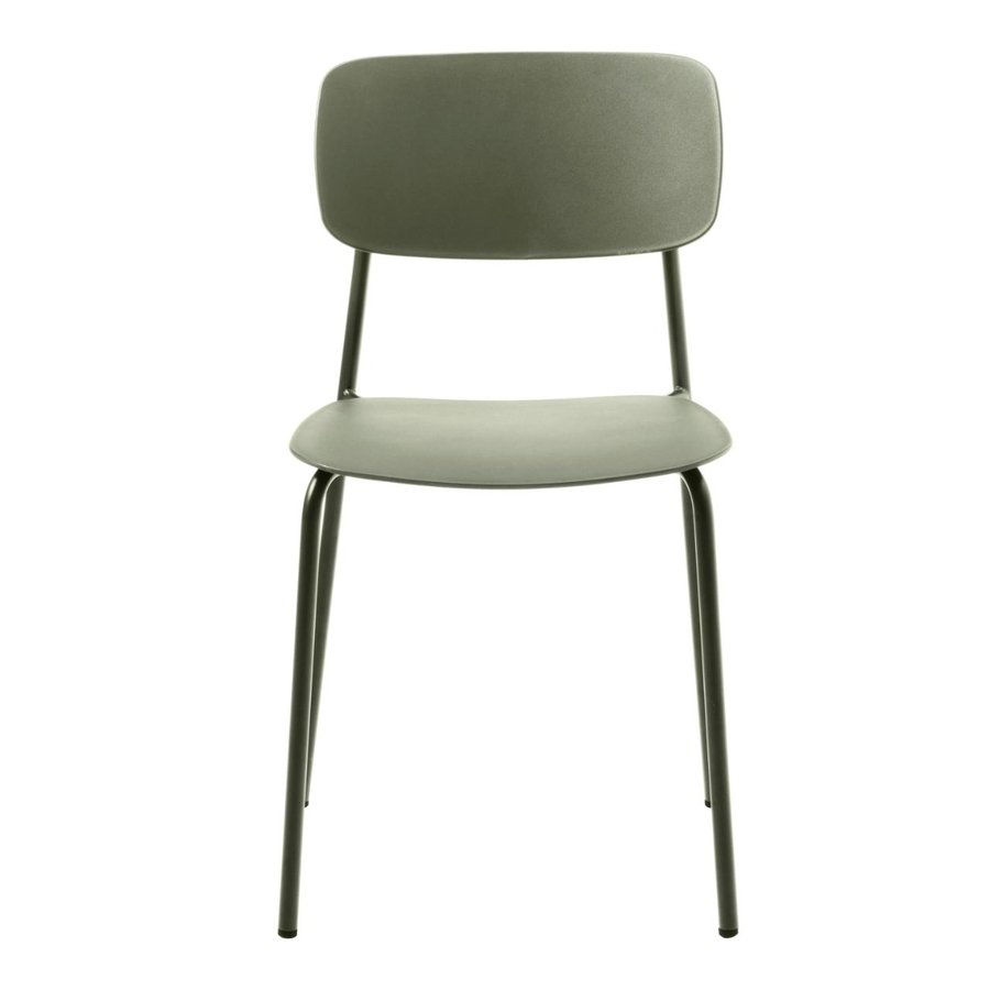 Kirkland Spisebordsstol i Olivengrøn Polypropylen fra Unique Furniture | B43,5xD51xH79 cm - Billede 5