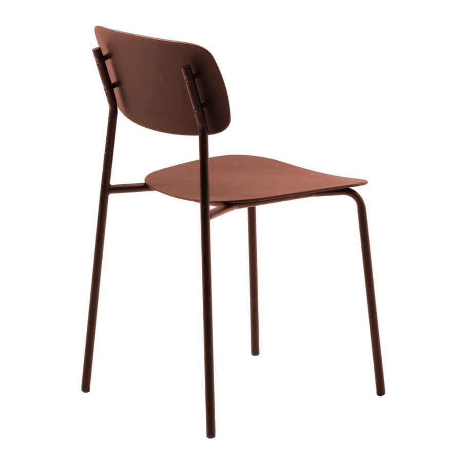 KIRKLAND Spisebordsstol i Terracotta fra Unique Furniture | B43,5xD51xH79 cm - Billede 5