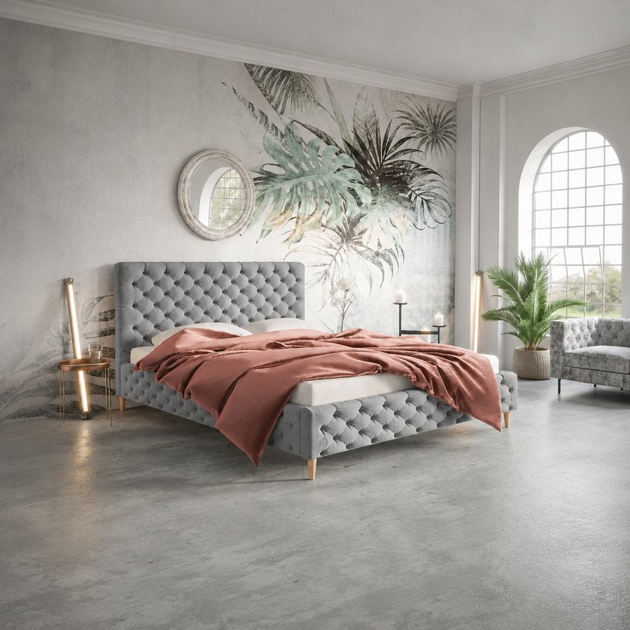 miljoe-lux-model-5-polstret-sengeramme-fra-cozyquilt-sleep-hndlaves-i-mbelsto-2 Lux Model 5 Polstret Sengeramme Fra CozyQuilt Sleep | Håndlaves i Møbelstof, Fløjl, Velour & Læder hos uniquebeds, home & living - Billede 2