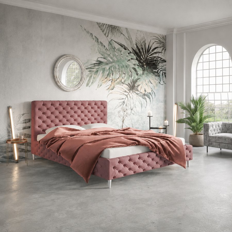 miljoe-lux-model-5-polstret-sengeramme-fra-cozyquilt-sleep-hndlaves-i-mbelsto-3 Lux Model 5 Polstret Sengeramme Fra CozyQuilt Sleep | Håndlaves i Møbelstof, Fløjl, Velour & Læder hos uniquebeds, home & living - Billede 3