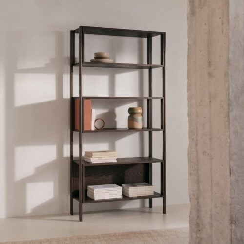 Kari Reol i Espresso Egetræ fra Unique Furniture | D38xB84xH180 cm - Billede 1