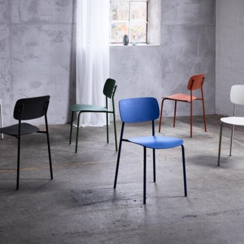 KIRKLAND Spisebordsstol i Terracotta fra Unique Furniture | B43,5xD51xH79 cm - Billede 1