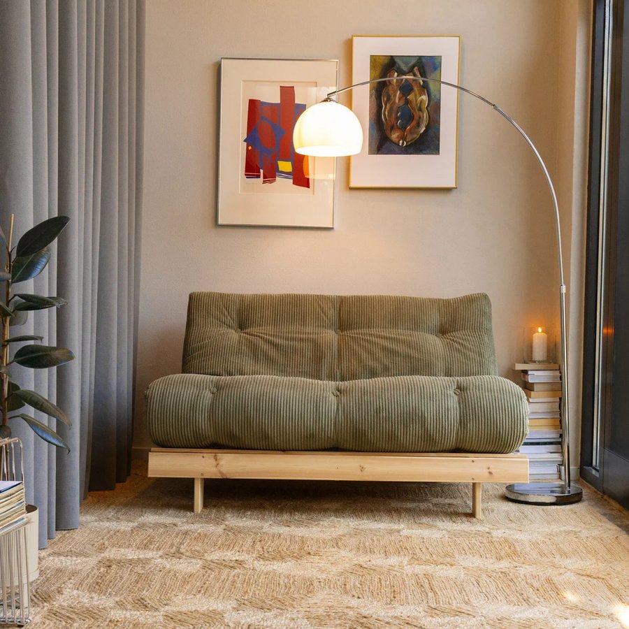 miljoe-roots-140-sovesofa-fra-karup-design-i-massiv-fsc-fyrretr-japandi-sofa-12 Roots 140 Sovesofa Fra Karup Design i Massiv FSC Fyrretræ | Japandi | Sofa: 140x105x85 cm | Madras: 140x200 cm hos uniquebeds, home & living - Billede 12