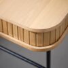nola-skrivebord-i-natur-egetr-ben-i-sort-metal-fra-unique-furniture-b1-10 NOLA Skrivebord i Natur Egetræ & Ben i Sort Metal fra Unique Furniture | B120xD60xH75 cm - Billede 16