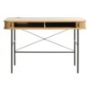 nola-skrivebord-i-natur-egetr-ben-i-sort-metal-fra-unique-furniture-b1-2 NOLA Skrivebord i Natur Egetræ & Ben i Sort Metal fra Unique Furniture | B120xD60xH75 cm - Billede 8