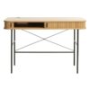 nola-skrivebord-i-natur-egetr-ben-i-sort-metal-fra-unique-furniture-b1-3 NOLA Skrivebord i Natur Egetræ & Ben i Sort Metal fra Unique Furniture | B120xD60xH75 cm - Billede 9