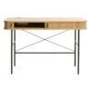 nola-skrivebord-i-natur-egetr-ben-i-sort-metal-fra-unique-furniture-b1-5 NOLA Skrivebord i Natur Egetræ & Ben i Sort Metal fra Unique Furniture | B120xD60xH75 cm - Billede 11