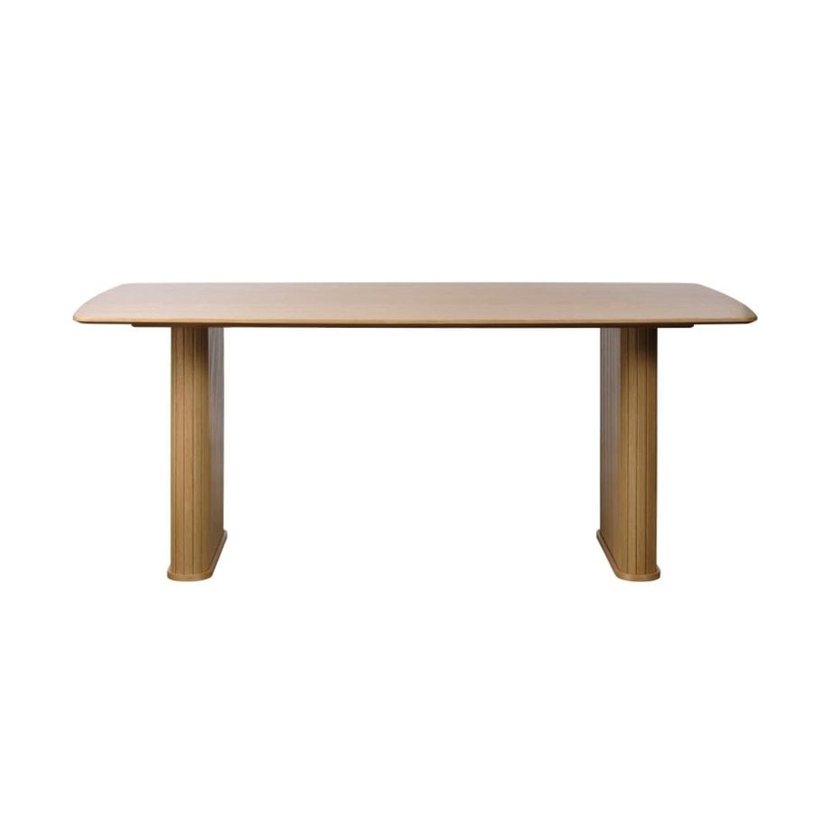 Nola Spisebord i Natur Egetræ med Bådform fra Unique Furniture | B190xD100xH75 cm - Billede 4