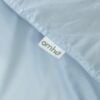 percale-sengetj-i-100-kologisk-gots-svanemrket-bomuld-fra-omhu-lysebl-4 Percale Sengetøj i 100% økologisk GOTS & Svanemærket Bomuld fra Omhu | Lyseblå | 200TC - 140x200 OUTLET hos uniquebeds, home & living - Billede 4