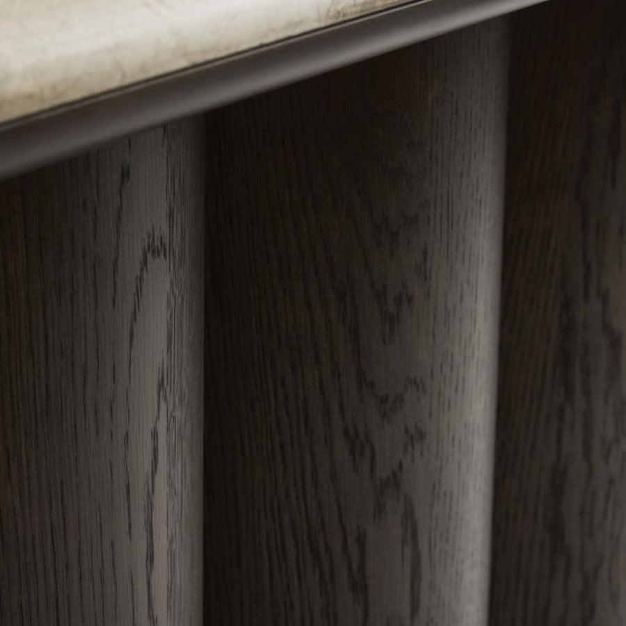 Piazze Konsolbord i Espresso Olie & Bursa Marmor fra Unique Furniture | B120xD38xH75 cm - Billede 3