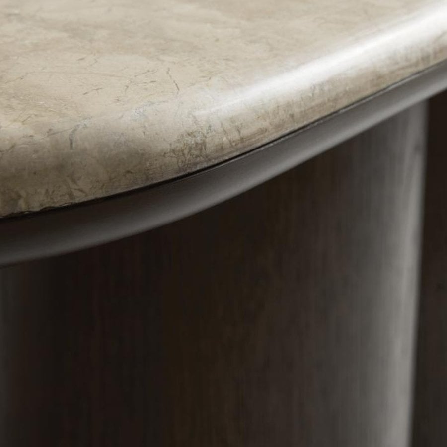 Piazze Konsolbord i Espresso Olie & Bursa Marmor fra Unique Furniture | B120xD38xH75 cm - Billede 4