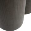 Piazze Sidebord i Bursa Marmor & Stel i Espresso Træ fra Unique Furniture | Ø45xH50 cm - Billede 4