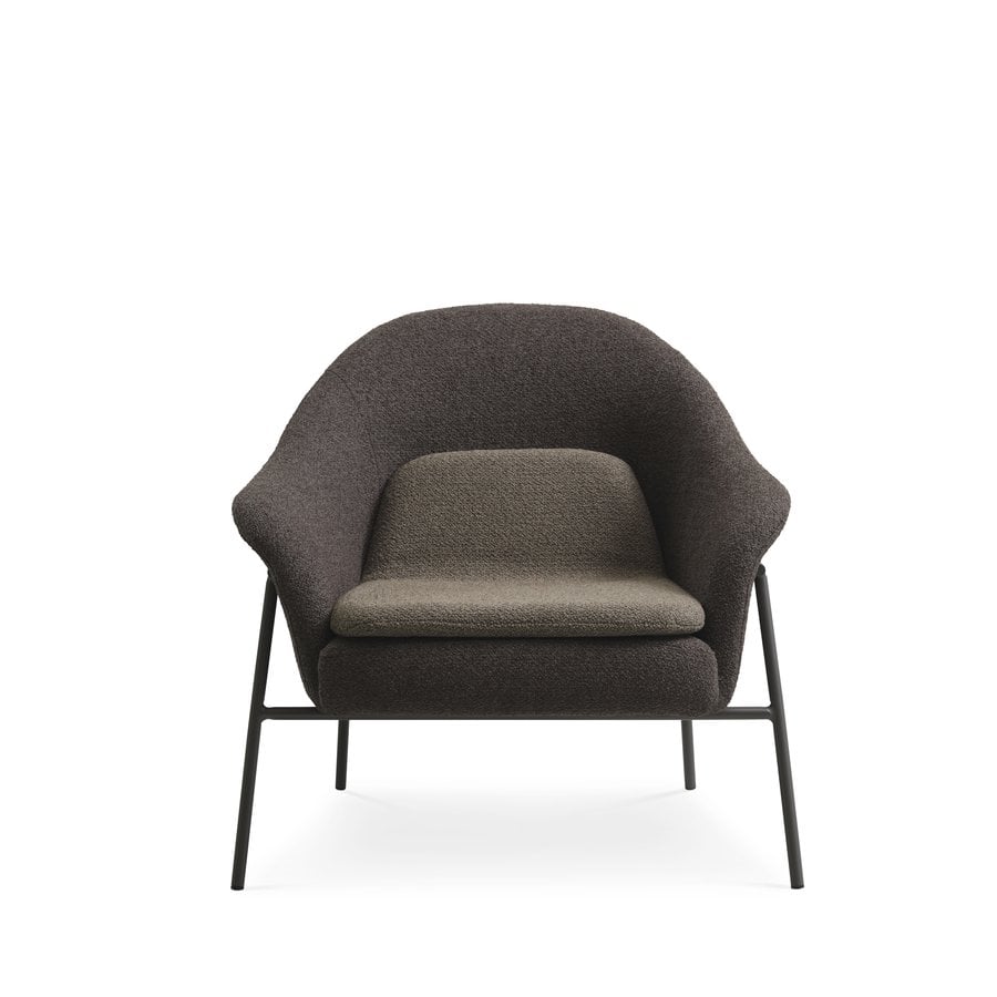 Reece Loungestol i Møbelstof med Mørkegrå Metalstel fra Lexpo Living | Flere Farver hos uniquebeds, home & living - Billede 16