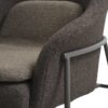 Reece Loungestol i Møbelstof med Mørkegrå Metalstel fra Lexpo Living | Flere Farver hos uniquebeds, home & living - Billede 18