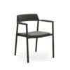 Salina Udendørs Stol i Aluminium med Polstring fra Lexpo Living | Sand, Anthracite | 51x58x76 cm hos uniquebeds, home & living - Billede 1