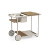santorini-udendrs-barbord-i-aluminium-teaktr-fra-lexpo-living-oliven-s-1 Santorini Udendørs Barbord i Aluminium & Teaktræ fra Lexpo Living | Oliven, Sand hos uniquebeds, home & living - Billede 1