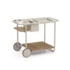 santorini-udendrs-barbord-i-aluminium-teaktr-fra-lexpo-living-oliven-s-2 Santorini Udendørs Barbord i Aluminium & Teaktræ fra Lexpo Living | Oliven, Sand hos uniquebeds, home & living - Billede 2