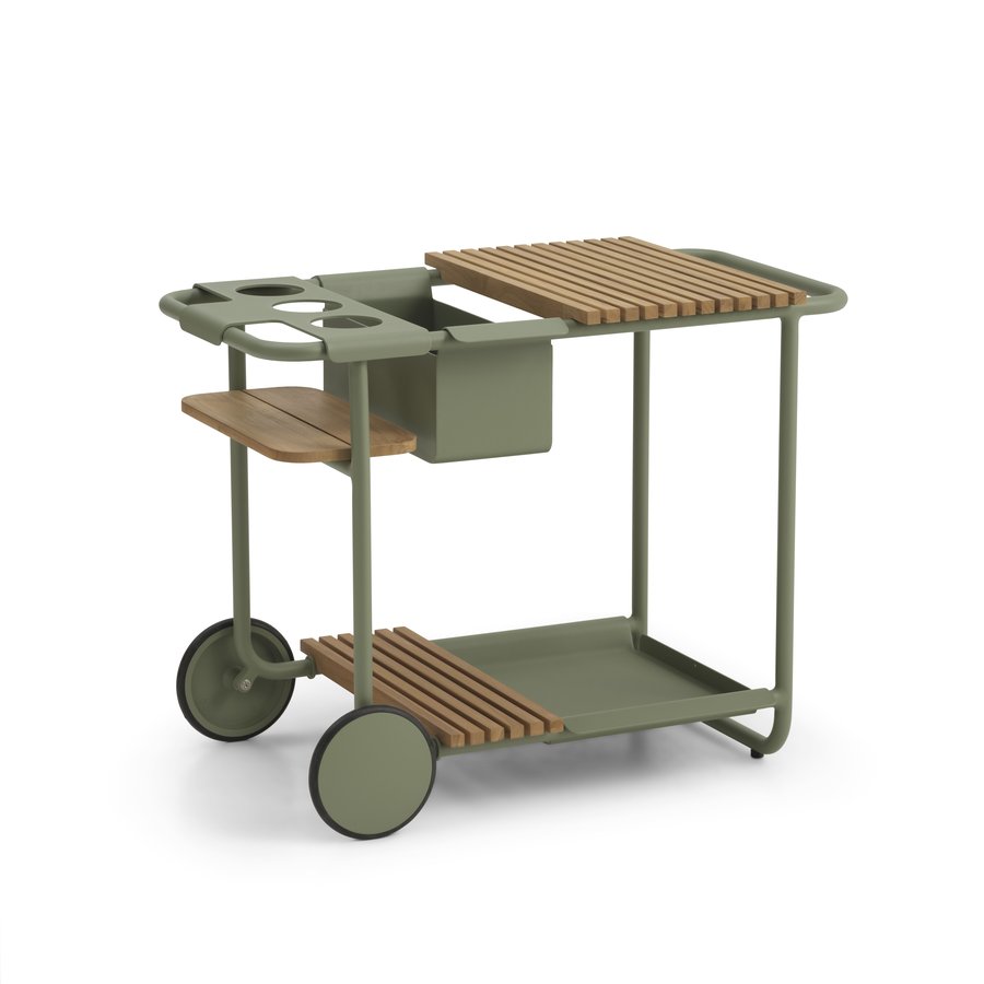 santorini-udendrs-barbord-i-aluminium-teaktr-fra-lexpo-living-oliven-s-3 Santorini Udendørs Barbord i Aluminium & Teaktræ fra Lexpo Living | Oliven, Sand hos uniquebeds, home & living - Billede 3