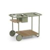 santorini-udendrs-barbord-i-aluminium-teaktr-fra-lexpo-living-oliven-s-4 Santorini Udendørs Barbord i Aluminium & Teaktræ fra Lexpo Living | Oliven, Sand hos uniquebeds, home & living - Billede 4