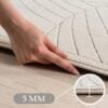 asher-gulvtppe-i-cream-tekstil-fra-rugs-by-uniquebeds-home-living-fler-4 Asher Gulvtæppe i Cream Tekstil fra Rugs by Uniquebeds, Home & Living | Flere Størrelser - Billede 8