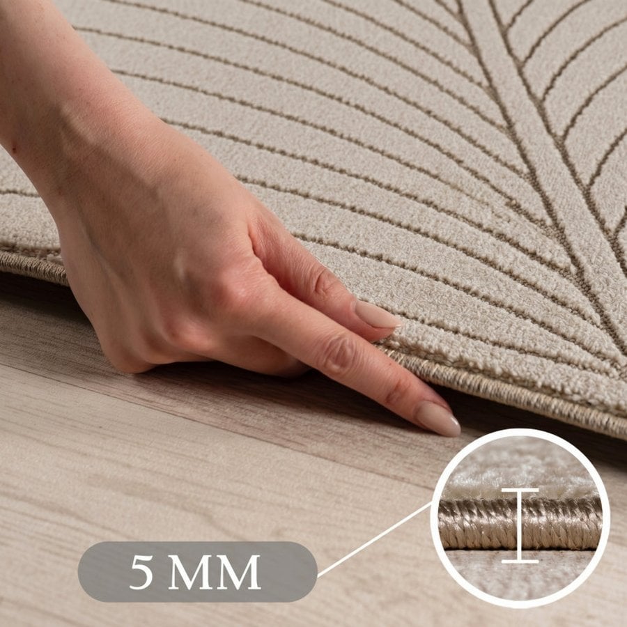 miljoe-asher-gulvtppe-i-beige-fra-rugs-by-uniquebeds-home-living-flere-strrel-2-2 Asher Gulvtæppe i Beige fra Rugs by Uniquebeds, Home & Living | Flere Størrelser - Billede 3