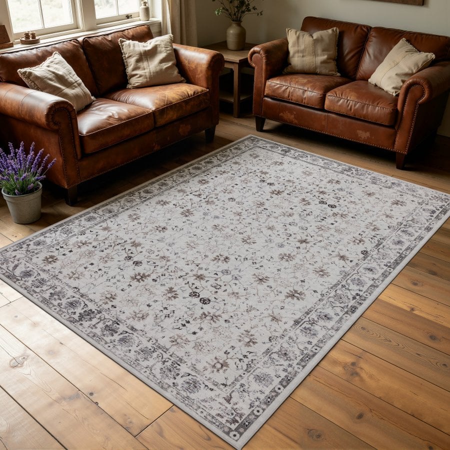 miljoe-oliver-gulvtppe-i-beige-fra-rugs-by-uniquebeds-home-living-flere-strre-4-1 Oliver Gulvtæppe i Beige fra Rugs by Uniquebeds, Home & Living | Flere Størrelser - Billede 5