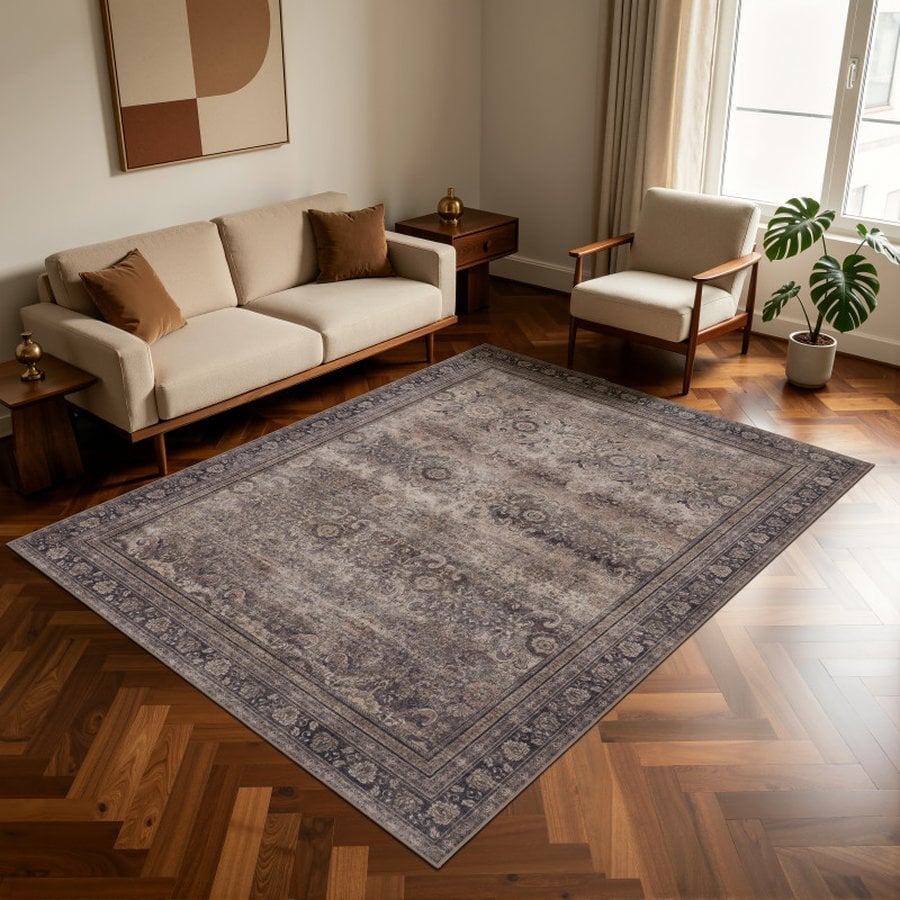 miljoe-oliver-gulvtppe-i-beige-tekstil-fra-rugs-by-uniquebeds-home-living-fle-4-2 Oliver Gulvtæppe i Beige Tekstil fra Rugs by Uniquebeds, Home & Living | Flere Størrelser - Billede 5