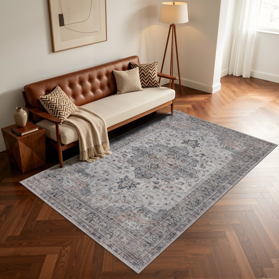 miljoe-oliver-gulvtppe-i-beige-tekstil-fra-rugs-by-uniquebeds-home-living-fle-6-1 Oliver Gulvtæppe i Beige Tekstil fra Rugs by Uniquebeds, Home & Living | Flere Størrelser - Billede 7