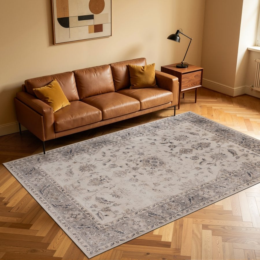 miljoe-oliver-gulvtppe-i-beige-tekstil-fra-rugs-by-uniquebeds-home-living-fle-6-2 Oliver Gulvtæppe i Beige Tekstil fra Rugs by Uniquebeds, Home & Living | Flere Størrelser - Billede 7