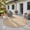 miljoe-oliver-gulvtppe-i-beigeslv-tekstil-fra-rugs-by-uniquebeds-home-living-2 Oliver Gulvtæppe i Beige/Sølv Tekstil fra Rugs by Uniquebeds, Home & Living | Flere Størrelser - Billede 3