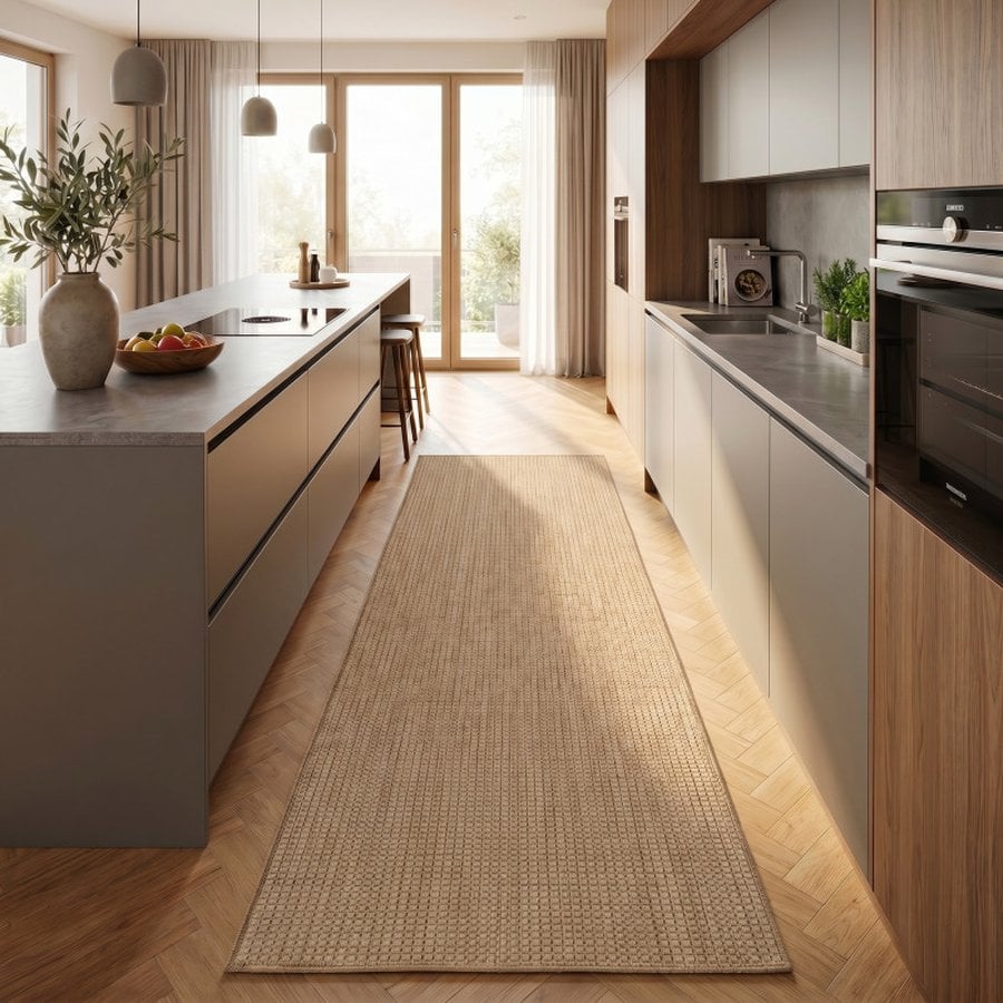miljoe-oliver-gulvtppe-i-beigeslv-tekstil-fra-rugs-by-uniquebeds-home-living-3 Oliver Gulvtæppe i Beige/Sølv Tekstil fra Rugs by Uniquebeds, Home & Living | Flere Størrelser - Billede 4
