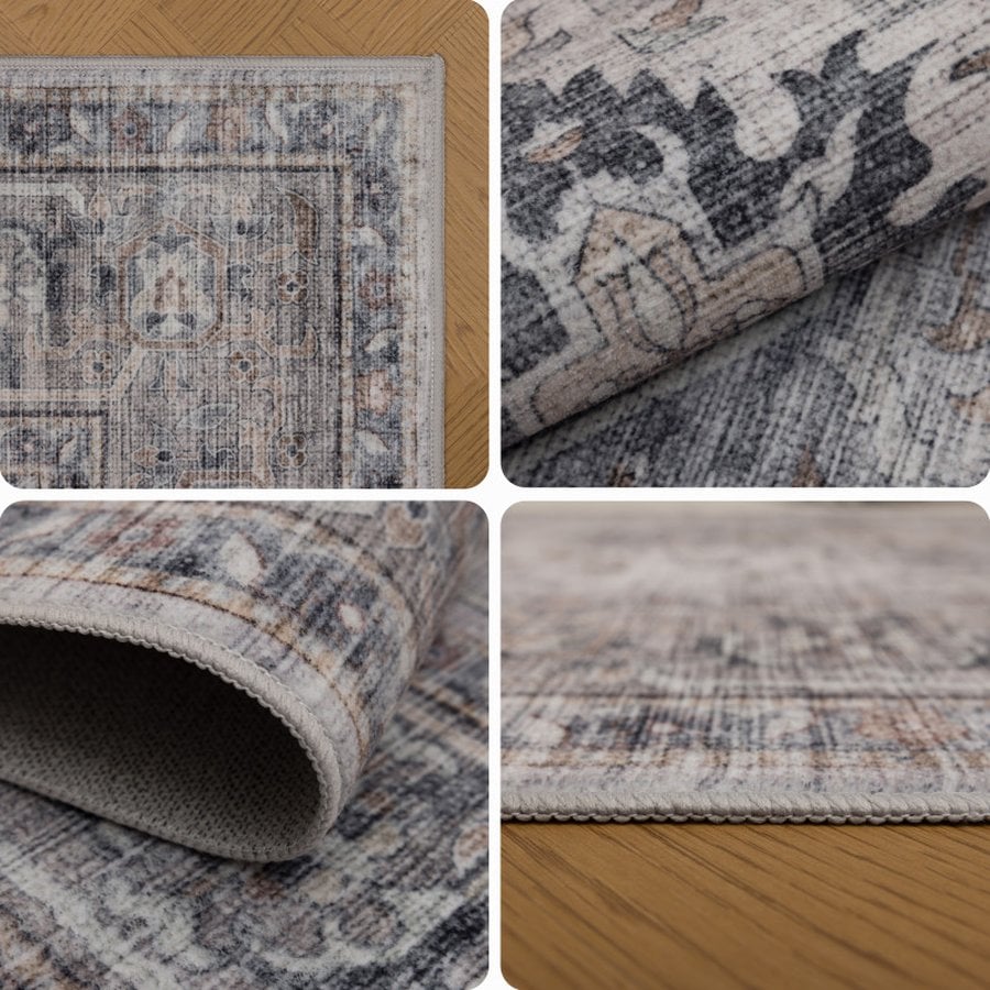 oliver-gulvtppe-i-beige-tekstil-fra-rugs-by-uniquebeds-home-living-fle-3-1 Oliver Gulvtæppe i Beige Tekstil fra Rugs by Uniquebeds, Home & Living | Flere Størrelser - Billede 10