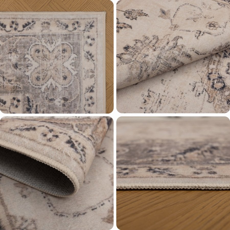 oliver-gulvtppe-i-beige-tekstil-fra-rugs-by-uniquebeds-home-living-fle-3-3 Oliver Gulvtæppe i Beige Tekstil fra Rugs by Uniquebeds, Home & Living | Flere Størrelser - Billede 10