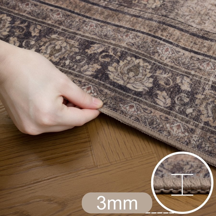 oliver-gulvtppe-i-beige-tekstil-fra-rugs-by-uniquebeds-home-living-fle-4-2 Oliver Gulvtæppe i Beige Tekstil fra Rugs by Uniquebeds, Home & Living | Flere Størrelser - Billede 9
