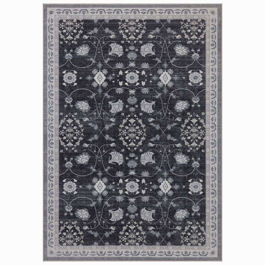 oliver-gulvtppe-i-beigegrsort-tekstil-fra-rugs-by-uniquebeds-home-livi Oliver Gulvtæppe i Beige/Grå/Sort Tekstil fra Rugs by Uniquebeds, Home & Living | Flere Størrelser - Billede 9