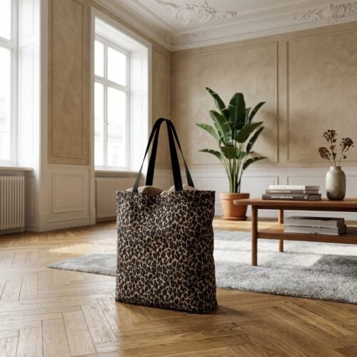 Ava Mulepose i Leopard fra House Nordic | 35x39cm - Billede 1
