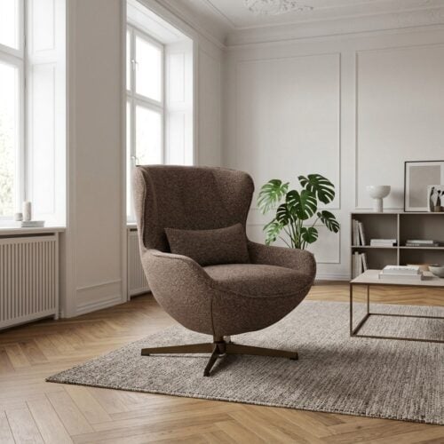 Blenheim Loungestol i Brun fra House Nordic | 76x87.5x90cm - Billede 1