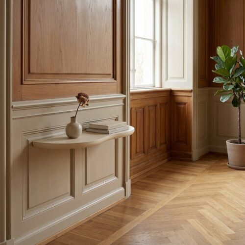 Botta Væghylde i Beige MDF fra House Nordic | 57x19x2,5 cm - Billede 1