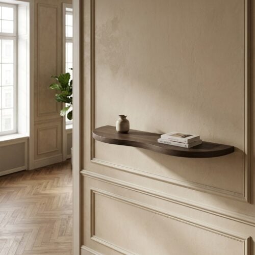 Botta Væghylde i Brun MDF fra House Nordic | L19xB57xH2,5cm - Billede 1