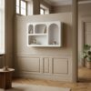 ai-miljoe-1-bryne-v-ghylde-i-hvid-fra-house-nordic-mdf-40x13x60-cm-187278 Bryne Væghylde i Hvid Fra House Nordic | MDF - 40x13x60 cm - Billede 1