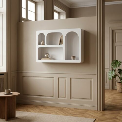 Bryne Væghylde i Hvid Fra House Nordic | MDF - 40x13x60 cm - Billede 1