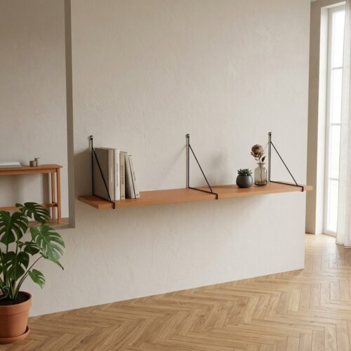 Chiba Væghylde med Stål Ramme Fra House Nordic | 120x29 cm - Billede 1