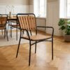 Cleveland Spisebordsstol i Teaktræ Fra House Nordic | 58x64x91 cm - Billede 1