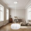 Coventry Pendel i Hvid Resin og Metal fra House Nordic | Ø28xH155cm - Billede 1