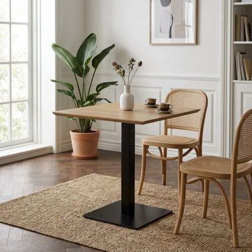 Fano Cafebord i Natur Fra House Nordic | MDF - 70x70x75 cm - Billede 1